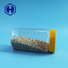 Μαζική 670ml διαφανής πλαστική συσκευασίας συσκευασία τροφίμων της στοματικής PET βάζων Hexagon ευρεία