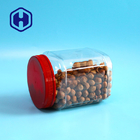 τετραγωνική PET πλαστική συσκευασία τροφίμων σκονών καφέ βάζων 1480ml 50oz με το καπάκι βιδών
