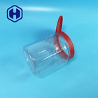 Πλαστικά βάζα της PET κτυπήματος τοπ εξαγωνικά σαφή για τα άλατα 660ml λουτρών