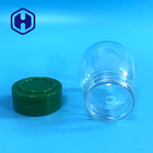 Μικρό Αλμυρό Πεπίρι Στρογγυλό ΠΕΤ Άδειο πλαστικό βάζο μπαχαρικών 100 ml Flip Top Κέπα 6 τρύπες