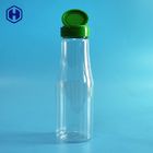 Στρογγυλό πλαστικό βάζο έξι καρυκευμάτων σαφή πλαστικά εμπορευματοκιβώτια καρυκευμάτων καπακιών τρυπών