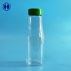 Στρογγυλό πλαστικό βάζο έξι καρυκευμάτων σαφή πλαστικά εμπορευματοκιβώτια καρυκευμάτων καπακιών τρυπών