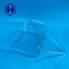 Ορθογώνιο ελεύθερο 40oz PET σαφές πλαστικό κιβώτιο Bpa καμία λαβή