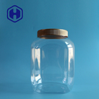 πλαστικό βάζο απόδειξης διαρροών 3500ml 119oz μίας χρήσης για τα ξύλα καρυδιάς των δυτικών ανακαρδίων καρυδιών Lollipop