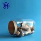 πλαστικό βάζο απόδειξης διαρροών 3500ml 119oz μίας χρήσης για τα ξύλα καρυδιάς των δυτικών ανακαρδίων καρυδιών Lollipop