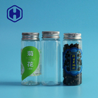 Τα ελεύθερα μικρά πλαστικά βάζα καραμελών Bpa με τα καπάκια 130ml ξεραίνουν τη συσκευασία χορταριών