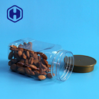 420ml τετραγωνικά ευρέα στοματικά πλαστικά βάζα πυρήνων με το βαθμό τροφίμων καπακιών