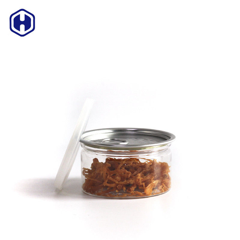 Αεροστεγνή διαφανής διαρροή Pet εύκολο άνοιγμα κονσέρβες πλαστικό / Pet εύκολο άνοιγμα κονσέρβες για σάλτσα