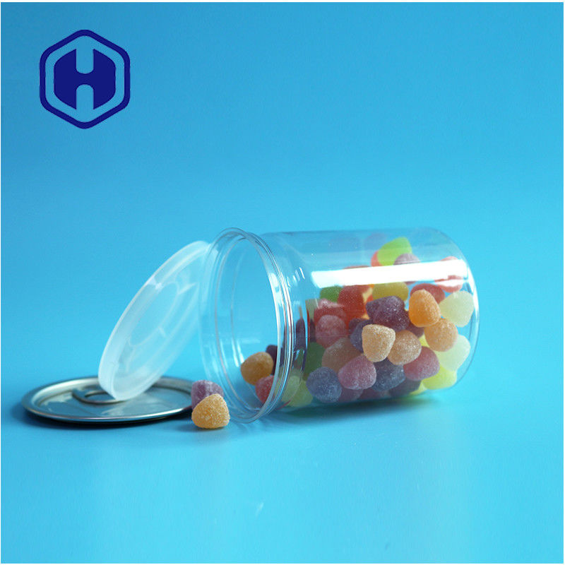 Διαφανές Αερόστεγνο PET Εύκολα Ανοιχτές κονσέρβες Πλαστικό / PET κονσέρβες τροφίμων για διαρροή ασφαλή συσκευασία