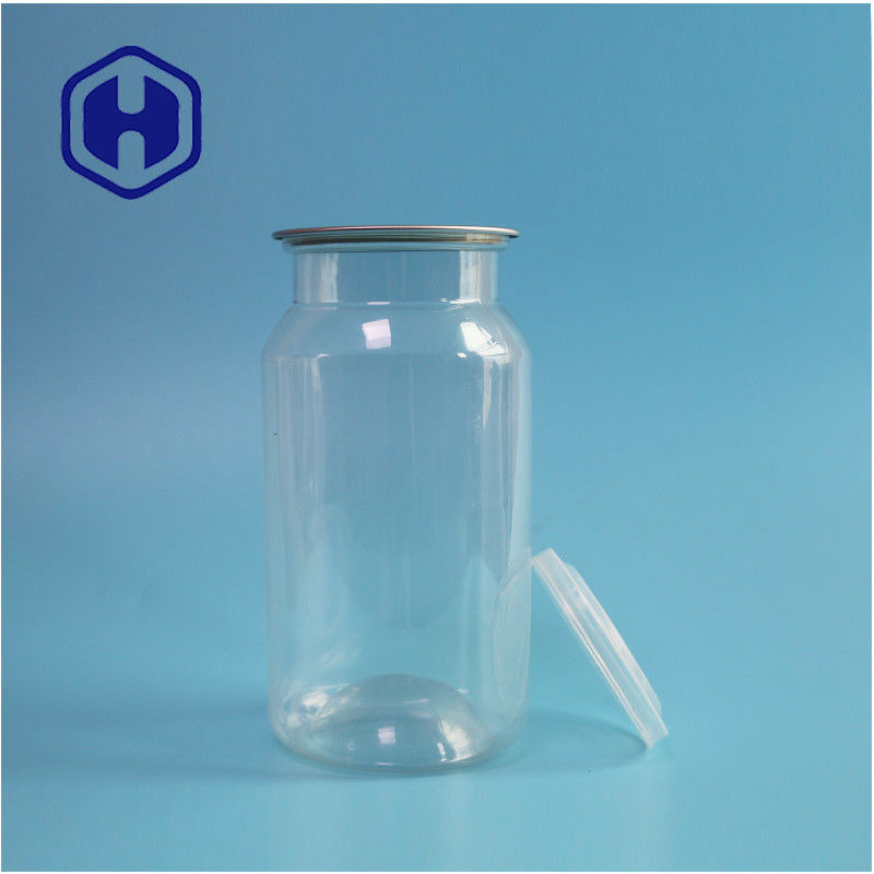 Διαφανείς κονσέρβες πλαστικού PET για ξηρά τρόφιμα και μπαχαρικά με απρόσκοπτη διαρροή και εύκολο ανοιχτό σχεδιασμό