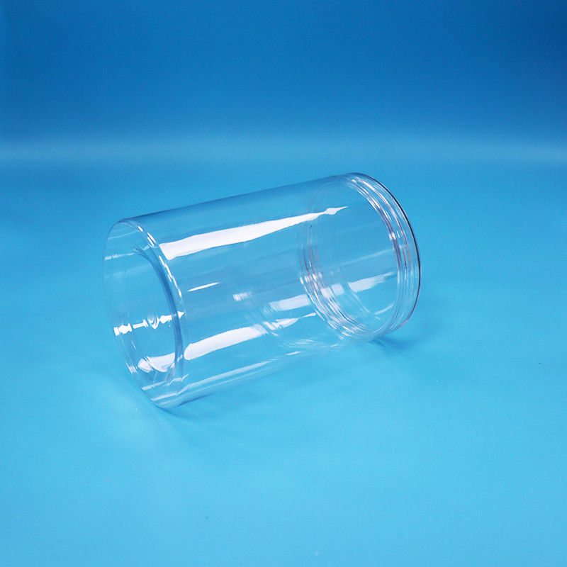 35.5oz Τροφική ποιότητα Τροφίμων Γλυκά καρύδια Διαφανές κύλινδρο Στρογγυλό PET πλαστικό βάζο Διαφανές καπάκι βίδα