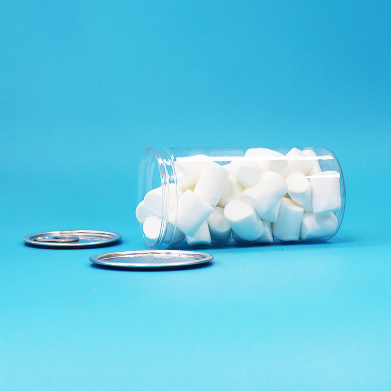 Διαφανές πλαστικό PET εύκολο άνοιγμα δοχείο συσκευασίας με καλό σφράγισμα για αποξηραμένα τρόφιμα, ποτά και αναψυκτικά