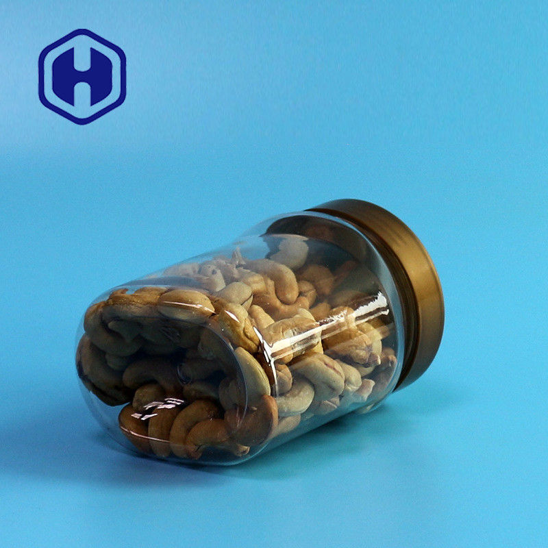 13.8oz πλαστικό χρηματοκιβώτιο τροφίμων βάζων απόδειξης διαρροών καπακιών 410ml βιδών που συσκευάζει την ωοειδή μορφή