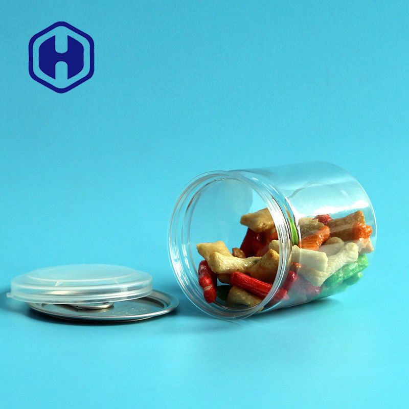 250ml 211 8.5oz καθαρίζουν την πλαστική Jerky συσκευασία βόειου κρέατος χοιρινού κρέατος δοχείων φωτεινή ξηρά