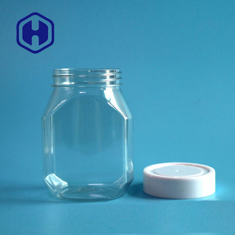 Μη τοξικό διαφανές χρώμα βάζων φυστικοβουτύρου 390ml 13oz πλαστικό