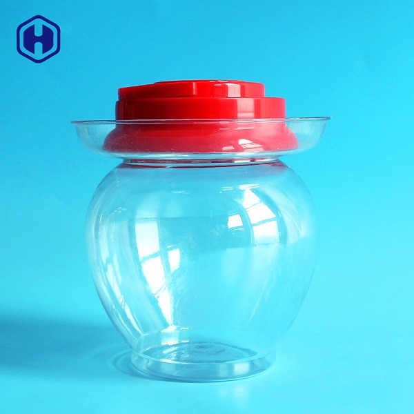Πλαστικά εμπορευματοκιβώτια αποθήκευσης βαθμού τροφίμων τουρσιών βάζων 1080ML απόδειξης διαρροών τρυπών ΚΑΠ αέρα