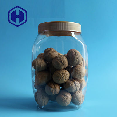 κορυφή βιδών τροφίμων Lollipop Pet βάζων 110mm διαφανής 2600ml μεγάλη πλαστική