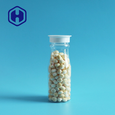 Αεροστεγής βαθμός τροφίμων βάζων 205ml 7oz PET πλαστικός για τους φραγμούς σοκολάτας γλυκών