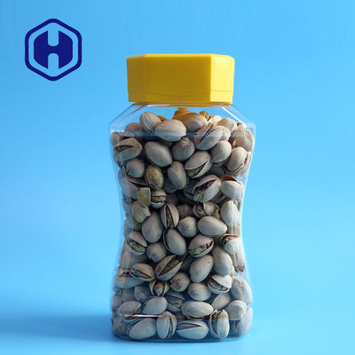 Σαφές πλαστικό συσκευάζοντας βάζο φασολιών σκονών 800ml 180mm ύψος