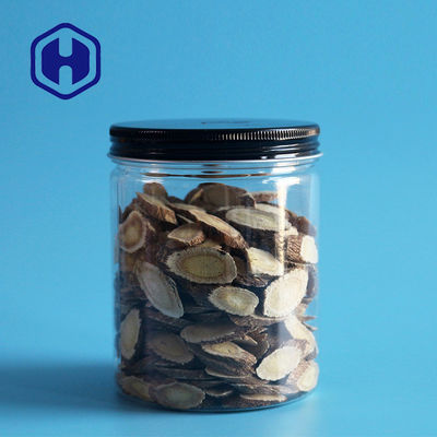 Πλαστικό συσκευάζοντας βάζο 350ml 390ml σπόρων φασολιών των δυτικών ανακαρδίων με το καπάκι μετάλλων