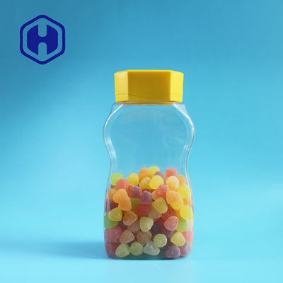 820ml καθαρίστε τη μοναδική πλαστική συσκευασία βάζων καφέ με το σκάφος της γραμμής καπακιών βιδών