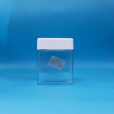 Διαφάνεια ΠΕΤ Γλυκά Σνακ Πλαστικό Τροφίμων Τετραγωνικά Γάζα Στροφή Πάνω Κέπα