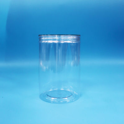 35.5oz Τροφική ποιότητα Τροφίμων Γλυκά καρύδια Διαφανές κύλινδρο Στρογγυλό PET πλαστικό βάζο Διαφανές καπάκι βίδα