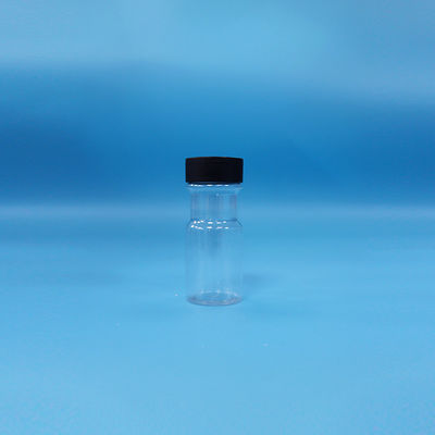 Διαφανές πλαστικό PET τροφικής ποιότητας χυμό τσίλι σκόνης μπαχαρικά βάζο Σίφτον κάλυμμα