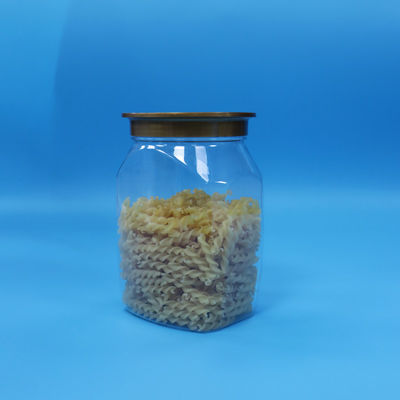 Υψηλής ποιότητας διαφανές πλαστικό PET βάζο αποθήκευσης τροφίμων