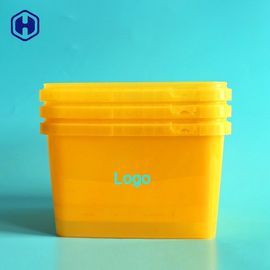 Αεροστεγές Stackable τετραγωνικό κενό εμπορευματοκιβώτιο βαθμού τροφίμων πλαστικών κιβωτίων PP