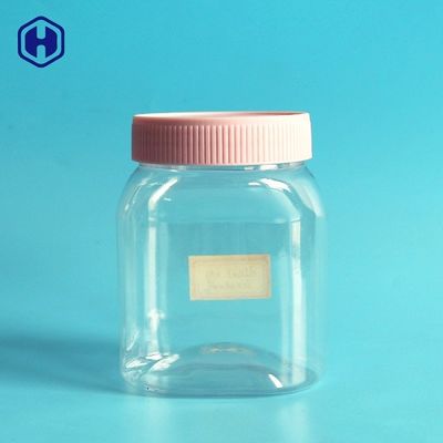 360ML πλαστικό βάζο απόδειξης διαρροών για τη συσκευασία σοκολάτας φυστικοβουτύρου