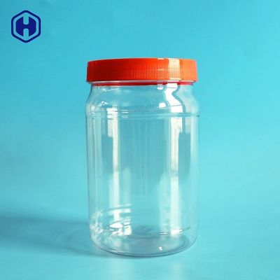 Η απόδειξη 850ML διαρροών 28 OZ καθαρίζει το πλαστικό βάζο για τα πρόχειρα φαγητά καραμελών γάλακτος