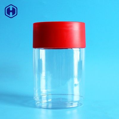 Κενά κόκκινα ωοειδή 716ML 24OZ σαφή πλαστικά δοχεία καπακιών