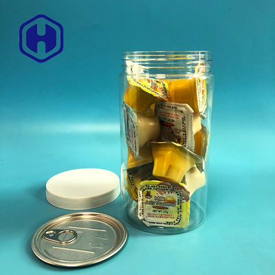 Λαϊκό πλαστικό βάζο απόδειξης διαρροών φασολιών καφέ αμυγδάλων καλαμποκιού με την κεφαλή κοχλίου