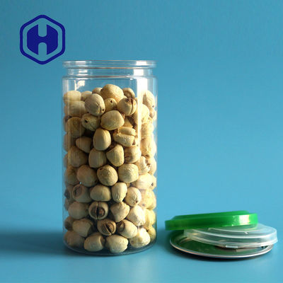 εύκολο ανοικτό τέλος PET φραγμών μπισκότων σοκολάτας σπόρων δοχείων 211# 440ml το σαφές πλαστικό μπορεί