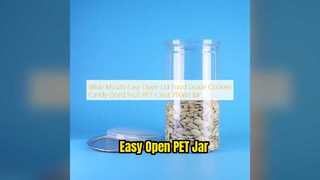 Βάζο PET 700ml Easy Open Καπάκι Αποθήκευση Κατηγορίας Τροφίμων