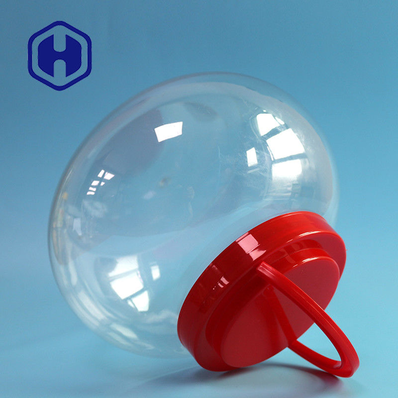 μεγάλο τουρσί 3740ml 126oz γύρω από το πλαστικό βάζο της PET με τη συσκευασία δώρων καπακιών και λαβών