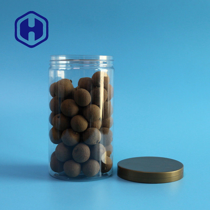 Μαζικά 750ml κυλινδρικά μπλουζών βάζα αποθήκευσης παιχνιδιών πλαστικά για τη συσκευασία τροφίμων