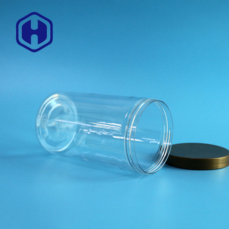 Μαζικά 750ml κυλινδρικά μπλουζών βάζα αποθήκευσης παιχνιδιών πλαστικά για τη συσκευασία τροφίμων