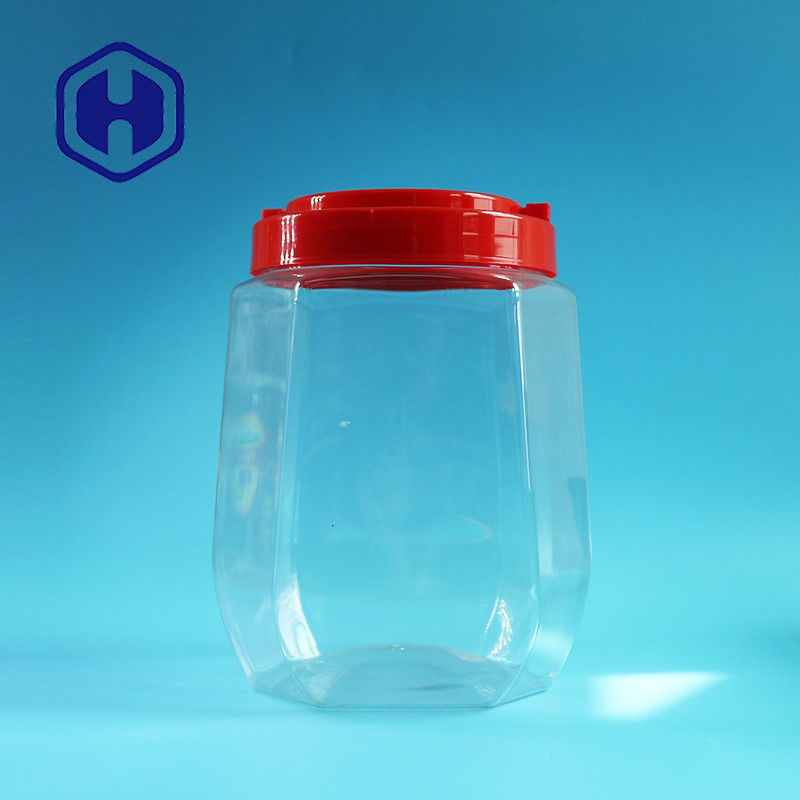 2480ml μεγάλο πλαστικό βάζο απόδειξης διαρροών μεγέθους με το ευρύ στόμα καπακιών βιδών