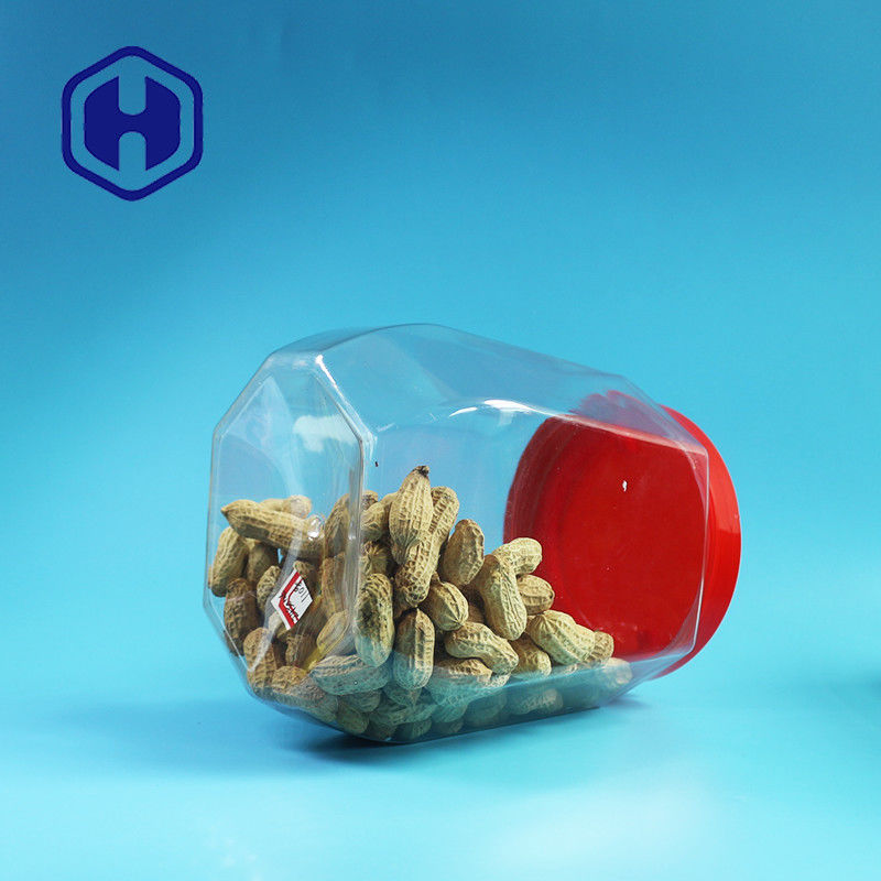 2480ml μεγάλο πλαστικό βάζο απόδειξης διαρροών μεγέθους με το ευρύ στόμα καπακιών βιδών