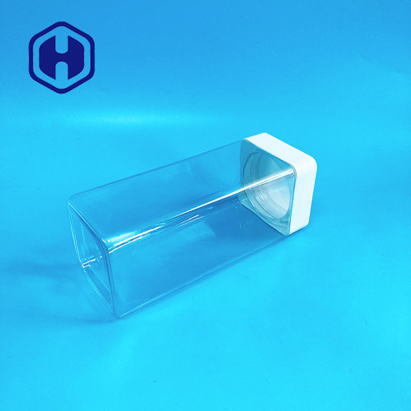 1140ml τετραγωνικός πλαστικός βάζων βαθμός τροφίμων φραγμών γλυκών βιδών τοπ με την απόδειξη διαρροών σκαφών της γραμμής