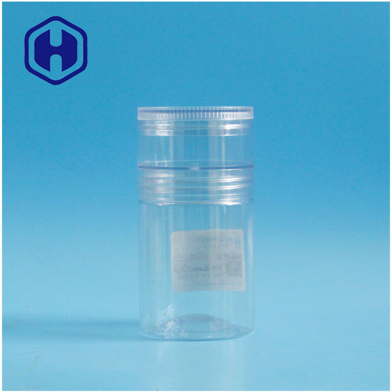 240ml πλαστικό βάζο H92mm της PET 2 βιδών καπακιών κολλών μαρμελάδας στρώματα μπισκότων φραγμών κενών