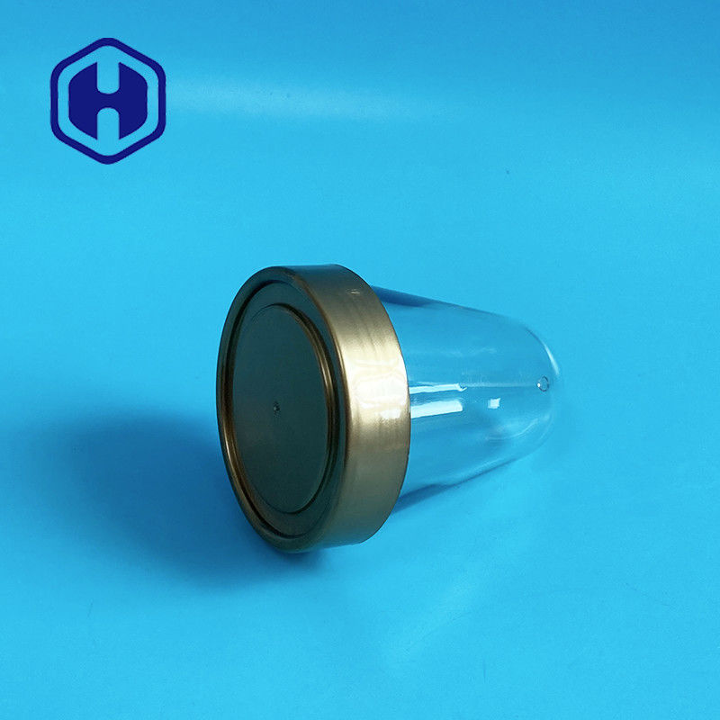 350 ml πλατύ στόματος PET βάζο Preform λαιμό 72mm 40g Custom Size βίδα κάλυψη