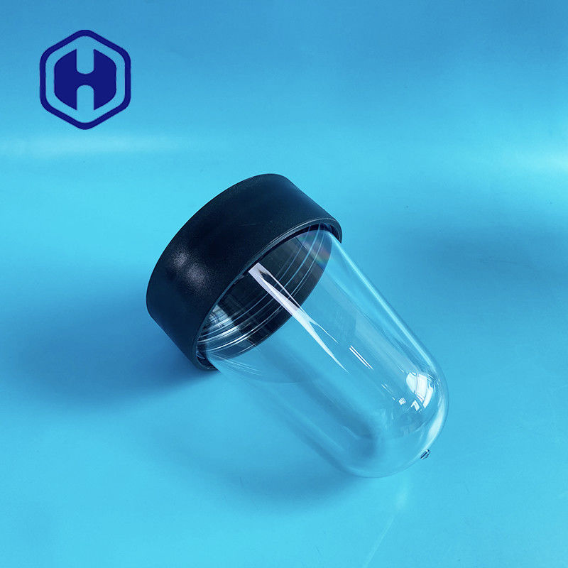 1000 ml μπουκάλι PET Preform 307# διαφανές βιδωτό καπάκι πλαστικό κουτί παχύ τοίχωμα ευρύ στόμα 83mm