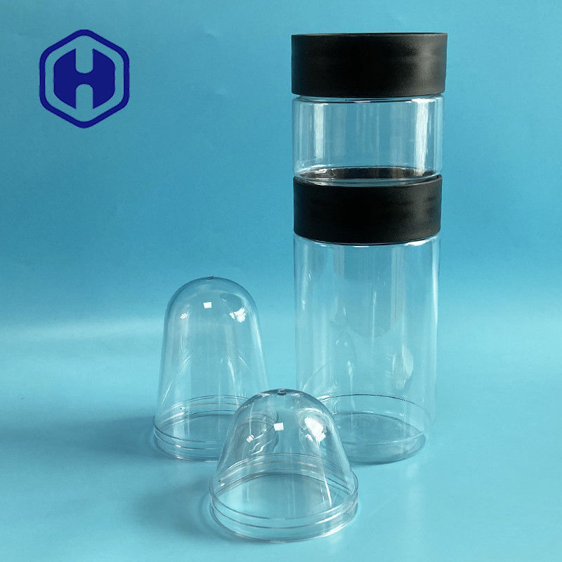 1000 ml μπουκάλι PET Preform 307# διαφανές βιδωτό καπάκι πλαστικό κουτί παχύ τοίχωμα ευρύ στόμα 83mm