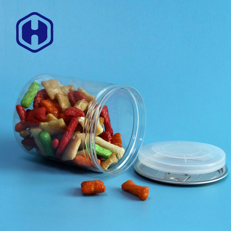 99mm PET κουτάκι με επαναχρησιμοποιήσιμα εύκολα ανοιχτά άκρα για ξηρά τρόφιμα και σάλτσα