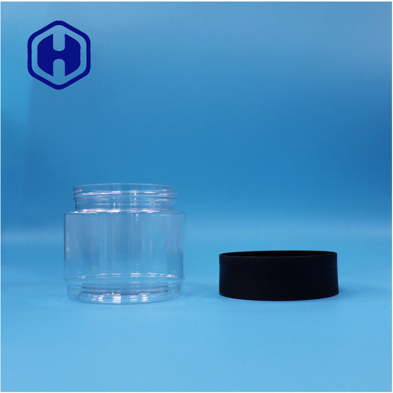 400 ml Στρογγυλό ΠΕΤ πλαστικό βάζο για τρόφιμα Πεταλούδα Μπιζέλια Λωτούς Σπόροι Σάγκο καλαμπόκι