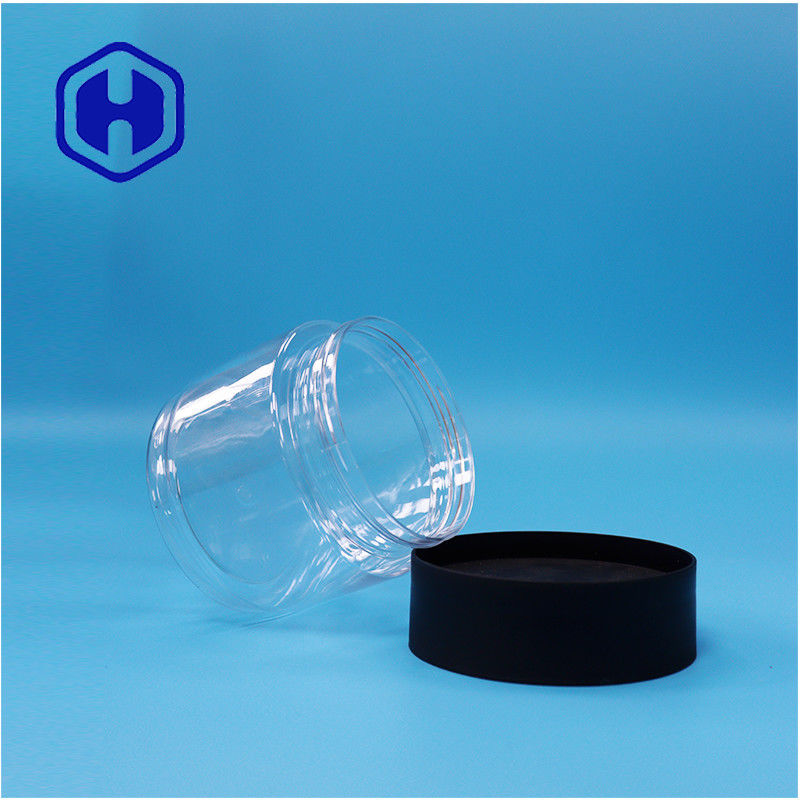 400 ml Στρογγυλό ΠΕΤ πλαστικό βάζο για τρόφιμα Πεταλούδα Μπιζέλια Λωτούς Σπόροι Σάγκο καλαμπόκι