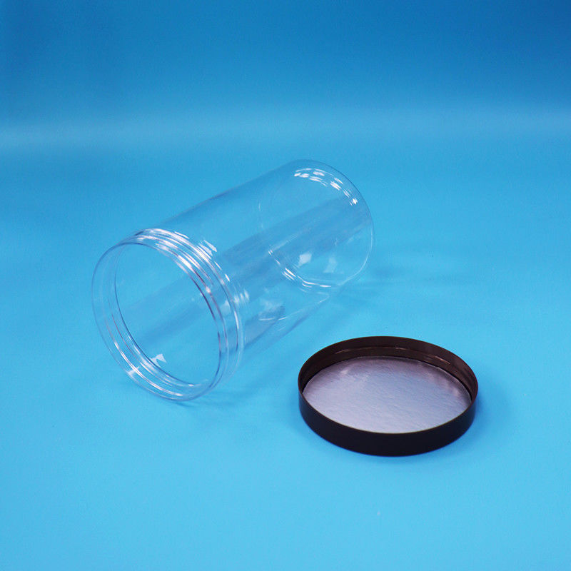 Πλαστικό Στρογγυλό Διαφανές ΠΕΤ Σνακ Φρούτα Τρόφιμα Γλυκά Γάζα Κανονικό Στρογγυλό Πάνω Κεπάκι